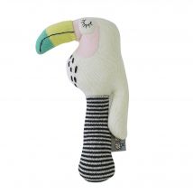 Hochet Coton Bio - Jouet D'Éveil - Toucan - Sevira Kids