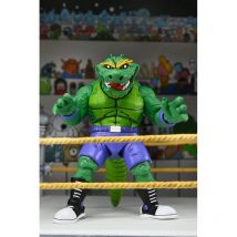 Les Tortues Ninja (archie Comics) - Figurine Stump Wrestling Leatherhead 18 Cm - Neca