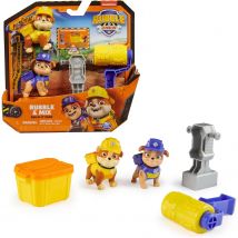 Rubble & Crew - Set De Figurines Solides Rubble & Mix - Spin Master