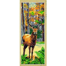 Canevas Antique Le Cerf 25x60cm - SEG
