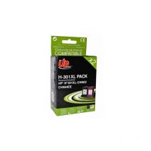 Hp 301xl Pack De 2 Cartouches Compatibles H-301xl Upprint - Print 3E