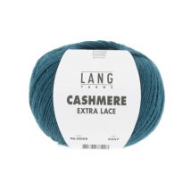 Pelote Cashmere Extra Lace Exceptionnelle À Tricoter - 25gr- Lang Yarns : Une Laine D’exception, Douce Et Luxueuse 0088 Bleu - LangYarns