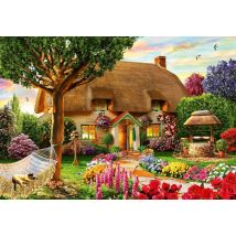 Puzzle 1000 Pièces - Thatched Cottage - Bluebird Puzzle