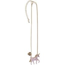 Collier Licorne Rose/or - Great Pretenders