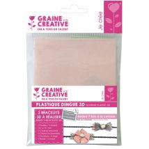 Kit Plastique Dingue 2 Bracelets 3d : Fleur - Plastique fou