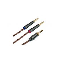 Meze Câble Pcuhd Jack 3,5 Mm Cuivre - Câble Double Mini-jack 3,5 Mm Vers Jack 4,4 Mm De 1,3 M - Micromega