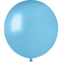 10 Ballons Bleu Lagon Nacré Ø48cm - Annikids