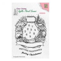 Tampon Transparent Scrapbooking Nellie's Choice Noel 20 - Nellie's Choice
