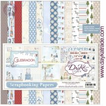Pochette De 24 Feuilles Dayka Celebracion Niño Scrapbooking