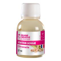 Parfum À Bougie 27 Ml Citronnelle - Graine Creative