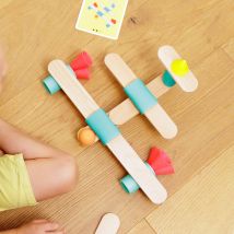 Jeu De Construction En Bois Piks & Stix 96 - Oppi