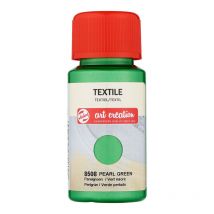 Peinture Pour Textile - Vert Nacré - Talens Art Creation - 50ml - Royal Talens