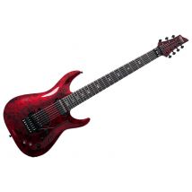 Apocalypse C-7 Floyd Rose, Micro Sustainiac - Red Reign Schecter