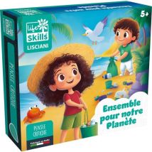 Ensemble Pour La Planete - Jeu De Plateau - Life Skills - Plateau Illustré - LISCIANI