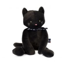 Peluche Chat Noir Méloé 37cm - Maïlou Tradition - Mailou