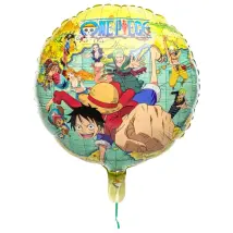 Ballon Aluminium Hélium One Piece- Ø 43 Cm - CHAKS