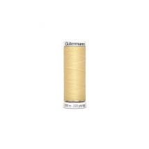 Fil À Coudre 100% Polyester 200m - Gütermann 325 Jaune