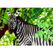 Canevas Antique Marmotte 32x50cm - LUC