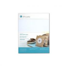 Papier Autocollant Blanc Imprimable - Silhouette