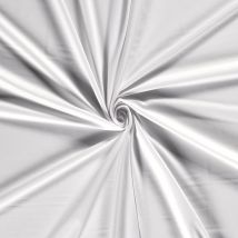 Tissu Jersey De Coton Uni Blanc - Au Mètre - Craftine