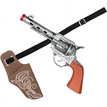 Set De Cowboy - Pistolet, Ceinture, Etui - Enfant - Boland