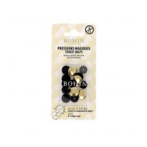 Boutons Pressions Métal Sans Pince 14mm Bohin Doré