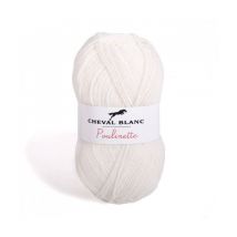 Pelote De Laine À Tricoter Poulinette - Cheval Blanc 059 Ficelle