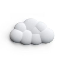 Tapis De Souris En Mousse Mémoire Ergonomique Rose Pour Support Poignet Blanc Yonis - Yonis