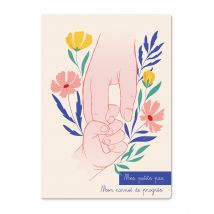 Carnet De Progrès A5 Broché -a Fleur De Peau - Hirondelles & Cie