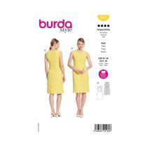Patron Burda Style 5659 – Robe Fourreau À Panneaux | Tailles 34-46 Taille N°fr 34-46