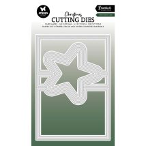 Matrice De Découpe Et Gaufrage Studio Light Essentials - Carte Pliante Étoile Scrapbooking