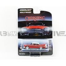 Voiture Miniature De Collection - Greenlight Collectibles 1/64 - Plymouth Fury Evil Version Christine - 1983 - Red / White - 44840b - Greenlight