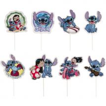 Cake Toppers Stitch (x16) - Dekora