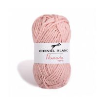 Pelote De Coton À Tricoter Nomade Mix - Cheval Blanc 289 Rose
