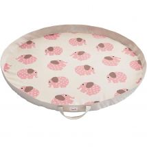 Tapis De Jeu Éléphant Rose - 3 Sprouts