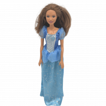 Barbie Robe Bleue