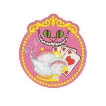 Ecusson Thermocollant Conte De Fée Alice Au Pays Des Merveilles 5.5x5cm - My mercerie