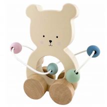 Jouet En Bois À Tirer, Boulier Ours - Jabadabado