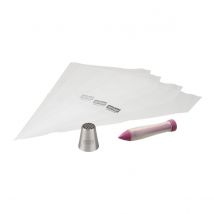 Set De Poches À Douilles, Douille Et Stylo De Décoration Pour Gâteaux Zenker Spécial Football
