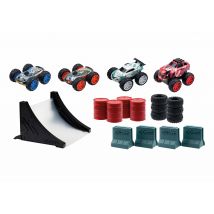 Circuit Voitures - Exost Jump - 4 Voitures - Silverlit