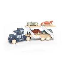 Camion Transporteur Avec 4 Voitures - Speedy Monkey