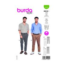 Patron Burda 5722 - Pantalon Taille N°fr 46-56
