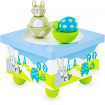 Boite À Musique Tortue Et Lapin - Ulysse