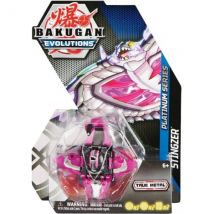 Bakugan Evolutions : Stingzer Avec Carte - Boule Noir - Platinum Series - Saison 4 - Spin Master 20139205