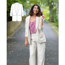 Patron Veste Femme - Angela- Taille 34 À 48 - Majam