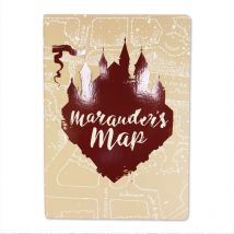 Carnet De Notes Flex Harry Potter Carte Du Maraudeur - Cadeaux-et-anniversaire.com