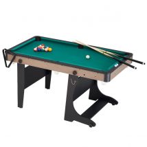 Billard Américain Pliable, Vert Anglais |151.8 X 83.2 X 78.6 Cm | 2 Joueurs - Kangui
