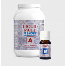 Liquid Mold- Caoutchouc Silicone (15 Shores) – Souple – Moules Détaillés Parfaits - 250 Gr - ResinPro