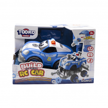 Construis Ma Voiture De Police Rc - Silverlit