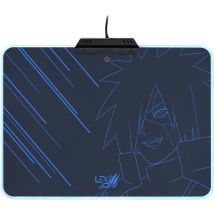 Lexip X Tsume - Tapis De Souris Naruto Shippuden - Rétroéclairage Led - Rigide Avec Une Armature En Métal - Surface Micro Texturée À Faible Frottement